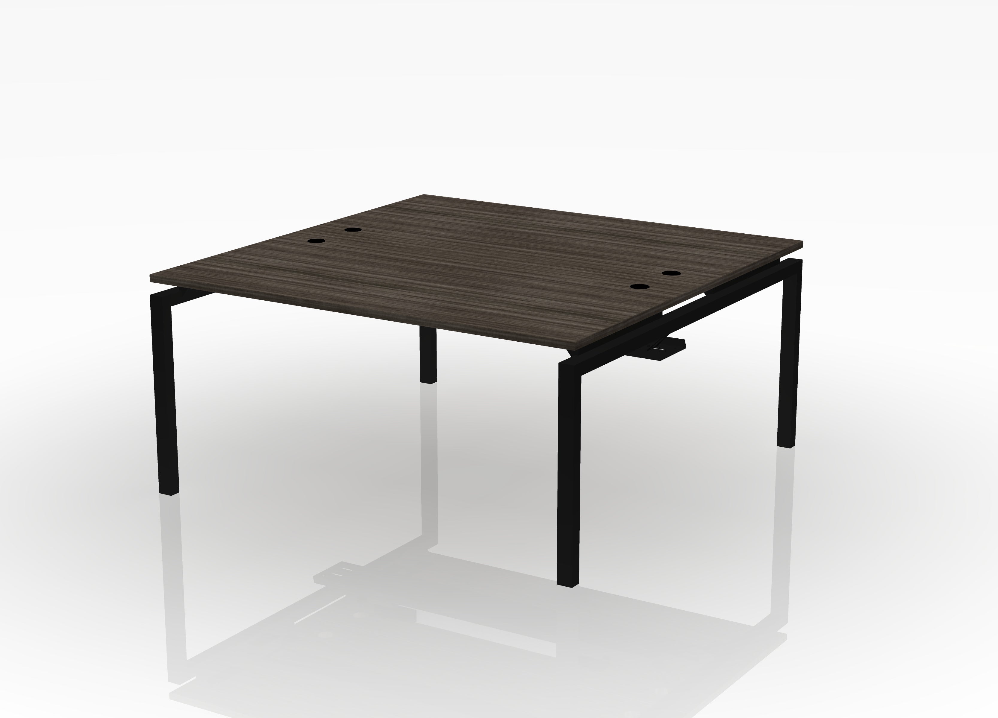 Blade Desk - 24" Deep - Pod of 2 - With Dividers