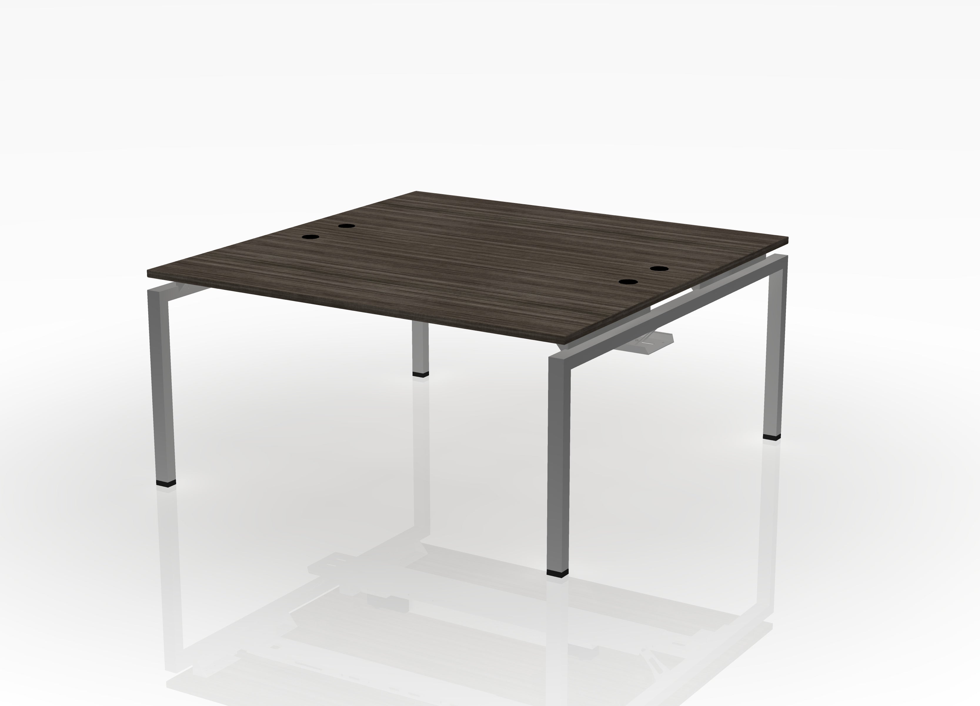Blade Desk - 24" Deep - Pod of 2 - With Dividers