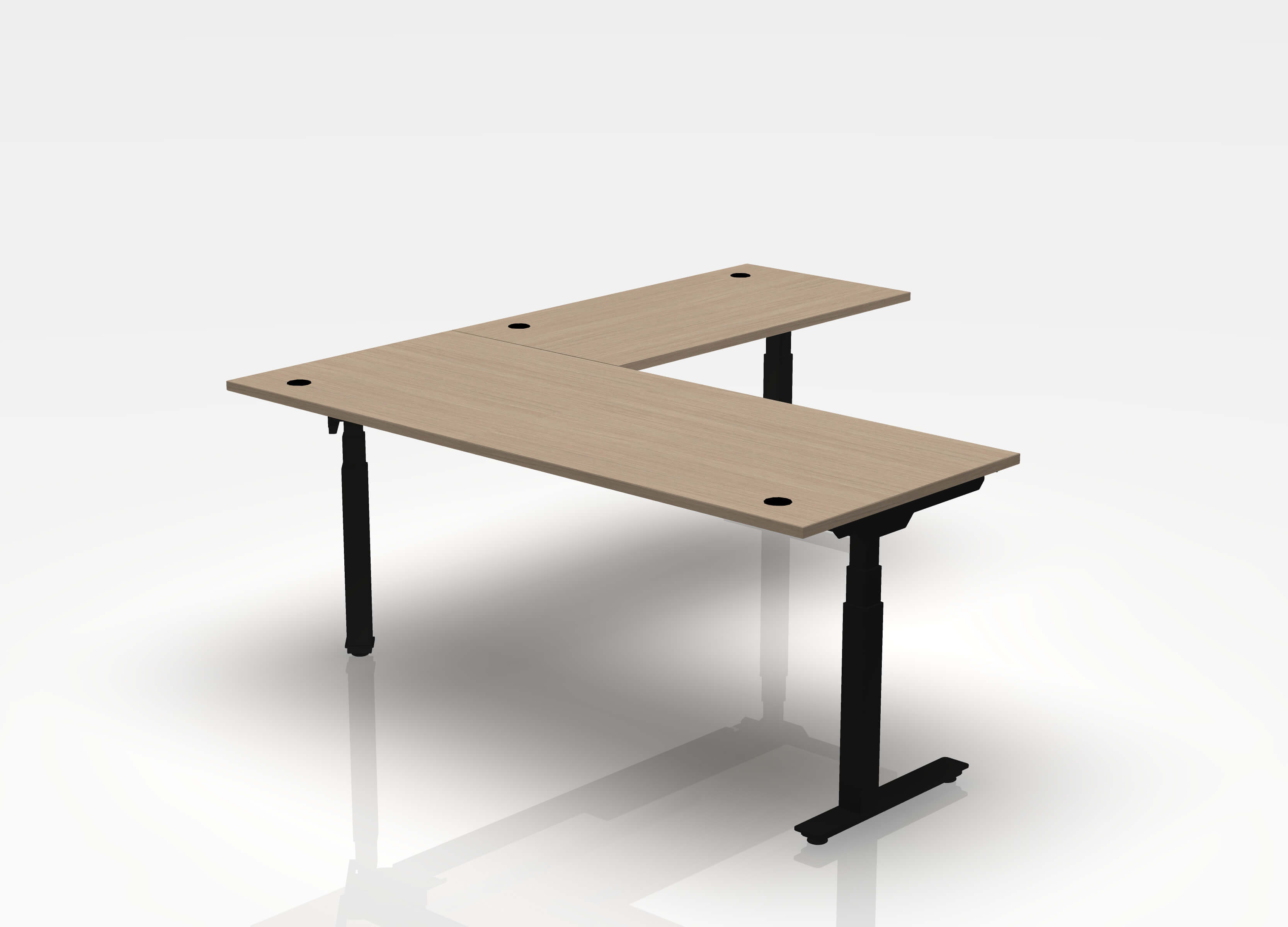 BOOST Workstation L-Shape - Right Return