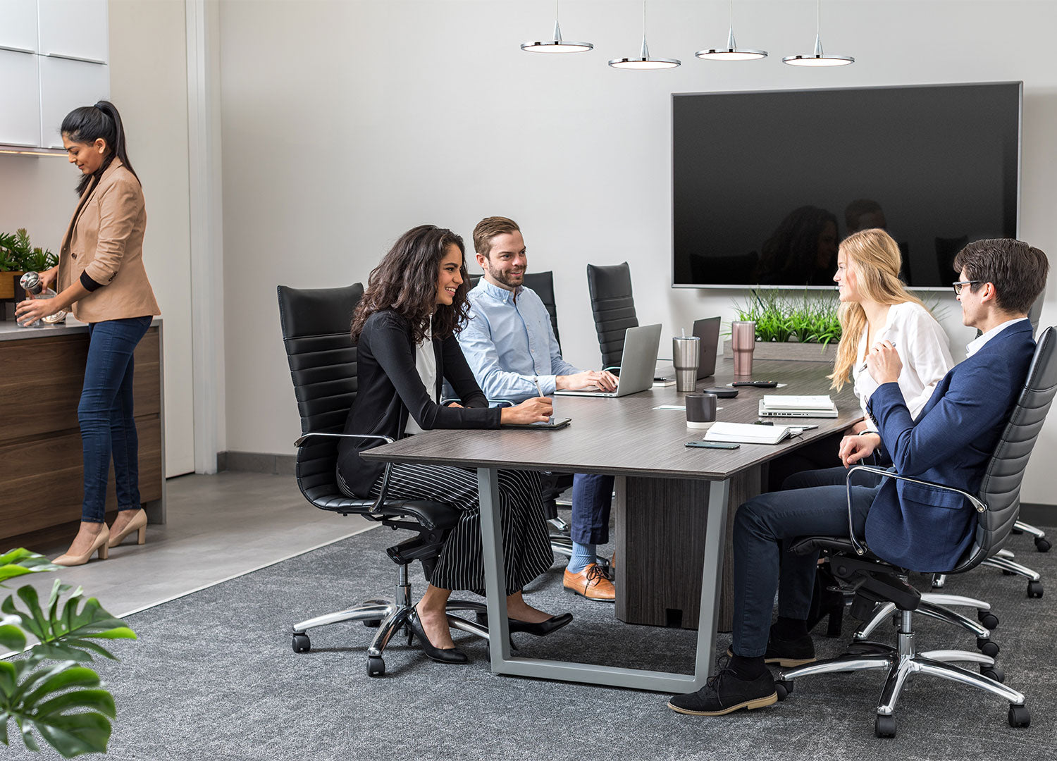 THREE60 Conference Table - Cabinet Base