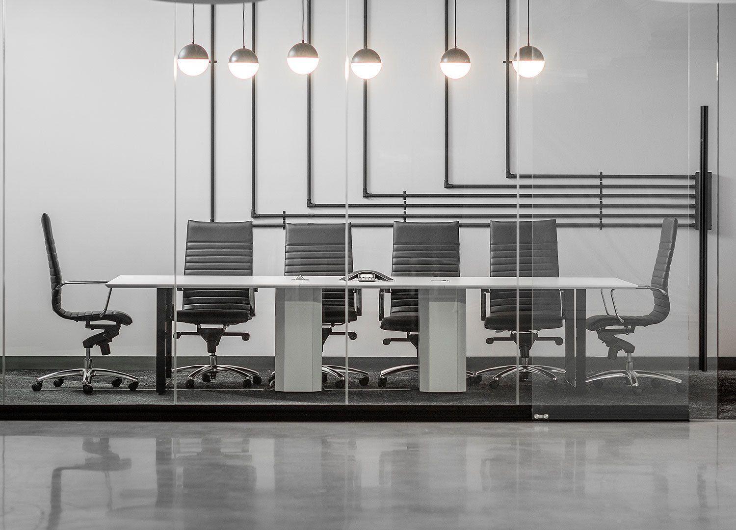 THREE60 Conference Table - Cabinet Base