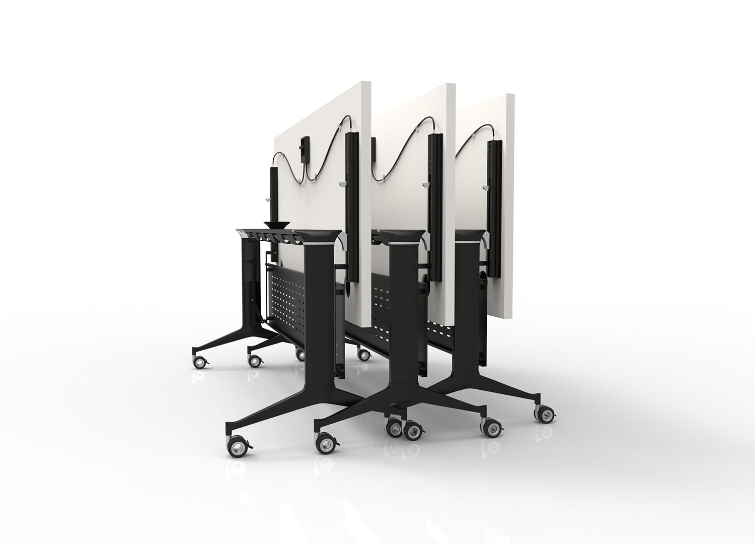 Optima Training Table with Modesty Panel