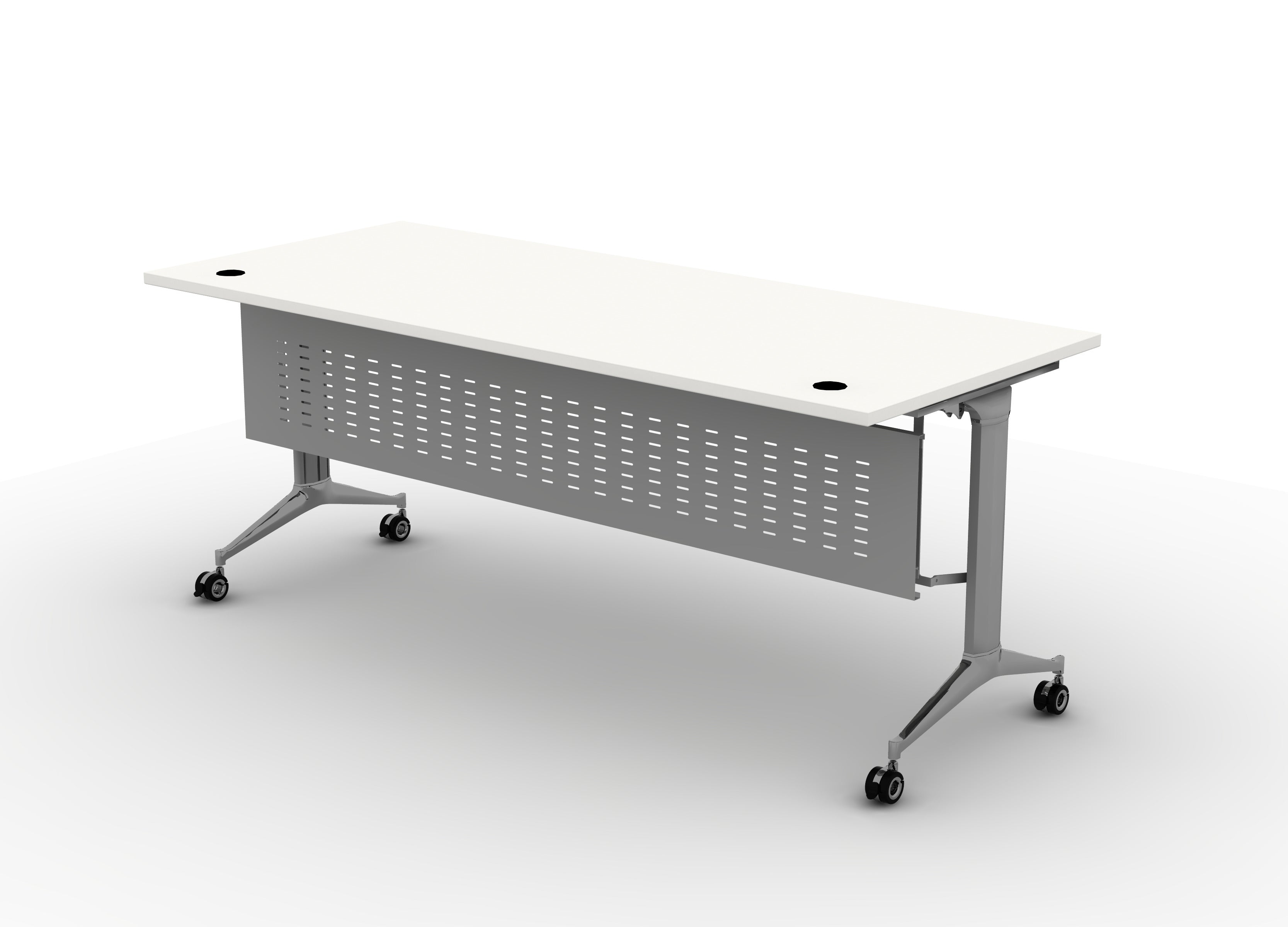 Optima Training Table with Modesty Panel
